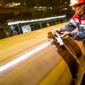 Выксунский металлургический завод в 2013 году произвел 1,5 млн тонн. 