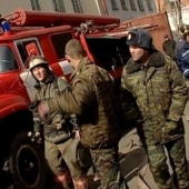 В пожаре на Петербургском трамвайном заводе погиб мужчина. 